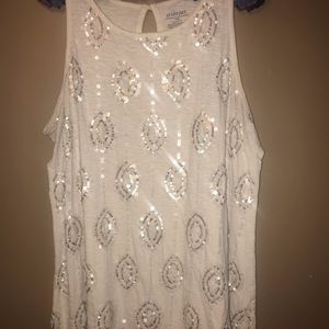 Lane Bryant Sequin Tank